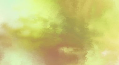 Modern fırça darbeleri. Poster, duvar sanatı, afiş, kart, kitap kapağı veya ambalaj için rahatlatıcı kompozisyonun yumuşak renkli çizimi. Pastel renklerle suluboya. 