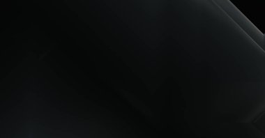 Geometrik dinamik şekiller. Gölgeli teknoloji dijital şablonu ve gradyan arka planda ışıklar. Modern basit geometrik renk gradyanı soyut arkaplan. 3B illüstrasyon. 