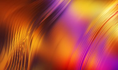 Soyut, enerjik bir arkaplan. Renkli, dalgalı duvar kâğıdı. Grafik konsept çizimi. Yumuşak dalgalı çizgiler. Girdap gibi renkli canlı şekiller..