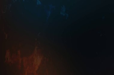 Gotik bir duvarda sıkıntılı ve kirli desenler var. Lekeli renkli hasarlı şablon. Tasarımınız için doku ve elementler. Pis duvar kâğıdı. Grunge arkaplanı.