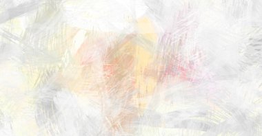 Soyut arkaplanda pürüzlü fırça darbeleri. Fırça boyası. Renkli boya darbeleri. Eşsiz duvar sanatı. Tuvaldeki modern sanat. Renkli çağdaş sanat eserleri.