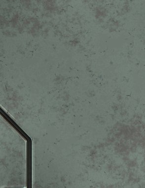 Gelecekçi kavramsal tasarım arka planı. Uzay gemisi desenli duvar kağıdı. Fırçalanmış teknoloji şablonu yüzeyi. Üç boyutlu illüstrasyon. SciFi panelleri duvar.