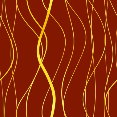 Dalgalı yansıtıcı çizgilerin kusursuz deseni. Lüks minimalist malzeme. Süs dalgasıyla dekoratif motif. Web, kartvizit, davetiye, poster, tekstil baskısı için zarif duvar kağıdı.