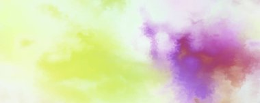 Modern fırça darbeleri. Poster, duvar sanatı, afiş, kart, kitap kapağı veya ambalaj için rahatlatıcı kompozisyonun yumuşak renkli çizimi. Pastel renklerle suluboya. 