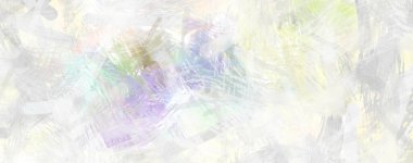 Soyut arkaplanda pürüzlü fırça darbeleri. Fırça boyası. Renkli boya darbeleri. Eşsiz duvar sanatı. Tuvaldeki modern sanat. Renkli çağdaş sanat eserleri.