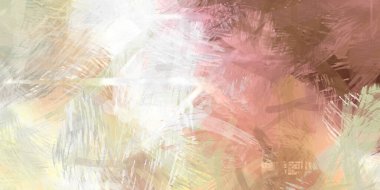 Soyut arkaplanda pürüzlü fırça darbeleri. Fırça boyası. Renkli boya darbeleri. Eşsiz duvar sanatı. Tuvaldeki modern sanat. Renkli çağdaş sanat eserleri.