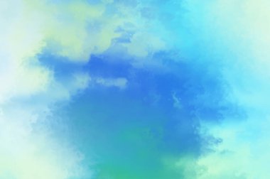 Modern fırça darbeleri. Poster, duvar sanatı, afiş, kart, kitap kapağı veya ambalaj için rahatlatıcı kompozisyonun yumuşak renkli çizimi. Pastel renklerle suluboya. 