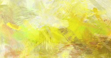 Soyut arkaplanda pürüzlü fırça darbeleri. Fırça boyası. Renkli boya darbeleri. Eşsiz duvar sanatı. Tuvaldeki modern sanat. Renkli çağdaş sanat eserleri.