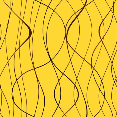 Dalgalı yansıtıcı çizgilerin kusursuz deseni. Lüks minimalist malzeme. Süs dalgasıyla dekoratif motif. Web, kartvizit, davetiye, poster, tekstil baskısı için zarif duvar kağıdı.