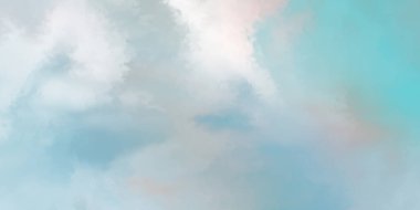 Modern fırça darbeleri. Poster, duvar sanatı, afiş, kart, kitap kapağı veya ambalaj için rahatlatıcı kompozisyonun yumuşak renkli çizimi. Pastel renklerle suluboya. 