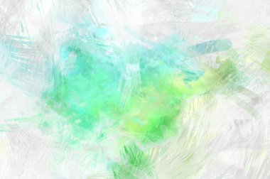 Soyut arkaplanda pürüzlü fırça darbeleri. Fırça boyası. Renkli boya darbeleri. Eşsiz duvar sanatı. Tuvaldeki modern sanat. Renkli çağdaş sanat eserleri.