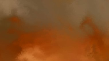 Modern fırça darbeleri. Poster, duvar sanatı, afiş, kart, kitap kapağı veya ambalaj için rahatlatıcı kompozisyonun yumuşak renkli çizimi. Pastel renklerle suluboya. 