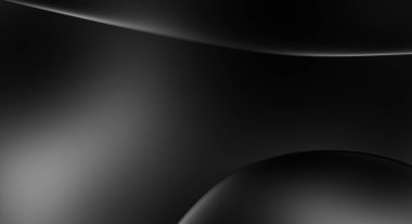 Web sitesi, poster, marka kimliği, broşür, sunum şablonu için lüks koyu bir arka plan. Dalgalı şekilli kaliteli tasarım. Dalgalanmalı soyut arkaplan. Pankart veya kapak tasarımı için dekorasyon.