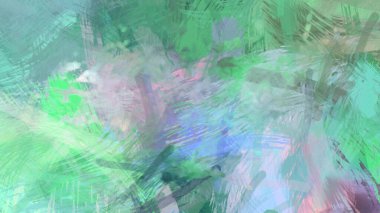 Soyut arkaplanda pürüzlü fırça darbeleri. Fırça boyası. Renkli boya darbeleri. Eşsiz duvar sanatı. Tuvaldeki modern sanat. Renkli çağdaş sanat eserleri.