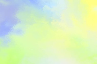 Modern fırça darbeleri. Poster, duvar sanatı, afiş, kart, kitap kapağı veya ambalaj için rahatlatıcı kompozisyonun yumuşak renkli çizimi. Pastel renklerle suluboya. 