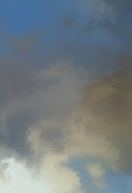 Modern fırça darbeleri. Poster, duvar sanatı, afiş, kart, kitap kapağı veya ambalaj için rahatlatıcı kompozisyonun yumuşak renkli çizimi. Pastel renklerle suluboya. 