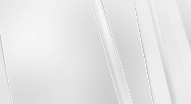 Soyut ışık fütüristik duvar kağıdı. Zarif, parlak çizgili arka plan. Geometrik katmanlı üç boyutlu beyaz arkaplan. Poster, broşür, sunum ve web sitesi için geometrik şablon tasarımı.