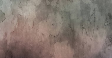 Grunge 'un geçmişi. Renkli şablon. Tasarımınız için doku ve elementler. Stres desenli gotik duvar. Büyük eski lekeli duvar kâğıdı. 