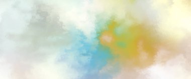 Modern fırça darbeleri. Poster, duvar sanatı, afiş, kart, kitap kapağı veya ambalaj için rahatlatıcı kompozisyonun yumuşak renkli çizimi. Pastel renklerle suluboya. 