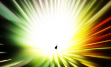 Siyah zemin üzerinde ışık parçacığı izleri. Parlayan parçacıkları ve çizgileri olan ışık patlaması yıldızı. Güzel hareketli soyut ışınlar duvar kağıdı. Renkli Patlama grafiği. Işık ışınlarının patlaması. 