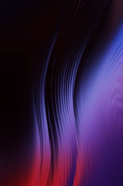 Soyut, enerjik bir arkaplan. Renkli, dalgalı duvar kâğıdı. Grafik konsept çizimi. Yumuşak dalgalı çizgiler. Girdap gibi renkli canlı şekiller..