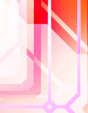 Geometrik arkaplan minimalist tasarımı. Bir teknoloji planının dijital illüstrasyonu. Fütürist şablon arkaplanı. Renkli ve canlı geometrik şekiller katmanları var. Soyut yaratıcı konsept duvar kağıdı.