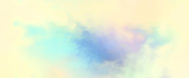 Modern fırça darbeleri. Poster, duvar sanatı, afiş, kart, kitap kapağı veya ambalaj için rahatlatıcı kompozisyonun yumuşak renkli çizimi. Pastel renklerle suluboya. 