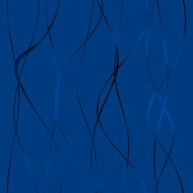 Dalgalı yansıtıcı çizgilerin kusursuz deseni. Lüks minimalist malzeme. Süs dalgasıyla dekoratif motif. Web, kartvizit, davetiye, poster, tekstil baskısı için zarif duvar kağıdı.
