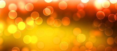 Kavramsal ışıklar duvar kağıdı. Güzel soyut çok renkli bokeh çemberleri parçacıklarla çevrili. Metninizi veya başlığınızı göstermek için boşluk ile odaklanmış olmayan canlı illüstrasyon. 