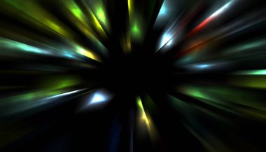 Parlayan yıldızın patlaması. Dinamik renkli arkaplan resmi. Parıldayan ışıklar duvar kağıdı. Tasarımınız için canlı şablon.