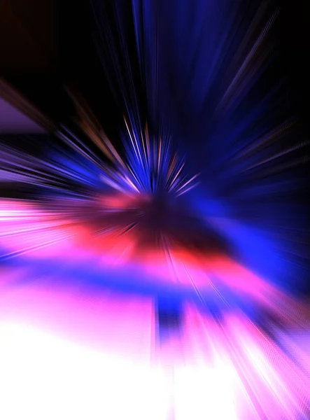 Coloridos Destellos Vibrantes Energía Lumínica Fondo Movimiento Gráfico Deformado Explosión — Foto de Stock