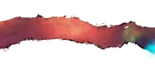 Разбавленный Акварелью Рисунком Щетинок Современная Современная Фактура Абстрактный Цвет Фона — стоковое фото