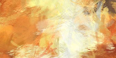 Soyut arkaplanda pürüzlü fırça darbeleri. Fırça boyası. Renkli boya darbeleri. Eşsiz duvar sanatı. Tuvaldeki modern sanat. Renkli çağdaş sanat eserleri.