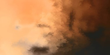 Modern fırça darbeleri. Poster, duvar sanatı, afiş, kart, kitap kapağı veya ambalaj için rahatlatıcı kompozisyonun yumuşak renkli çizimi. Pastel renklerle suluboya. 