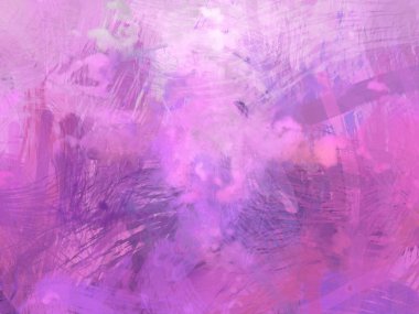 Soyut arkaplanda pürüzlü fırça darbeleri. Fırça boyası. Renkli boya darbeleri. Eşsiz duvar sanatı. Tuvaldeki modern sanat. Renkli çağdaş sanat eserleri.