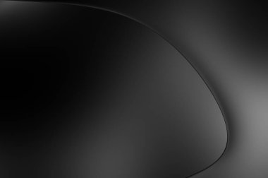 Web sitesi, poster, marka kimliği, broşür, sunum şablonu için lüks koyu bir arka plan. Dalgalı şekilli kaliteli tasarım. Dalgalanmalı soyut arkaplan. Pankart veya kapak tasarımı için dekorasyon.