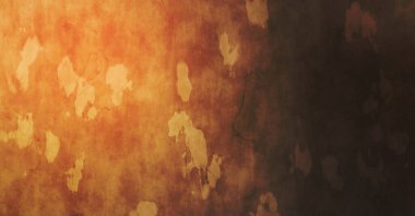 Gergin bir geçmişi ve sıkıntılı bir yapısı var. Renkli tozlu şablon. Tasarımınız için doku ve elementler. Çizik ve lekeli duvar kağıdı. Gotik duvar.