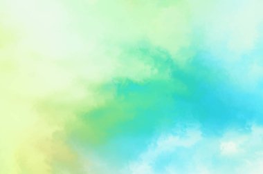 Modern fırça darbeleri. Poster, duvar sanatı, afiş, kart, kitap kapağı veya ambalaj için rahatlatıcı kompozisyonun yumuşak renkli çizimi. Pastel renklerle suluboya. 