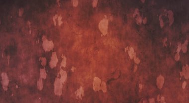 Gergin bir geçmişi ve sıkıntılı bir yapısı var. Renkli tozlu şablon. Tasarımınız için doku ve elementler. Çizik ve lekeli duvar kağıdı. Gotik duvar.