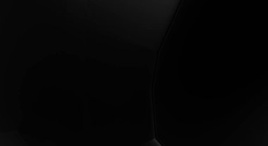 Lüks minimalist tasarım. Fütürist şablon. Karanlık elementleri olan birinci sınıf soyut duvar kâğıdı. Zarif bir zemin. Siyah üç boyutlu geometrik arkaplan. Poster, broşür, sunum için tasarım.