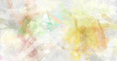 Soyut arkaplanda pürüzlü fırça darbeleri. Fırça boyası. Renkli boya darbeleri. Eşsiz duvar sanatı. Tuvaldeki modern sanat. Renkli çağdaş sanat eserleri.