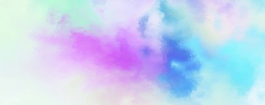 Modern fırça darbeleri. Poster, duvar sanatı, afiş, kart, kitap kapağı veya ambalaj için rahatlatıcı kompozisyonun yumuşak renkli çizimi. Pastel renklerle suluboya. 