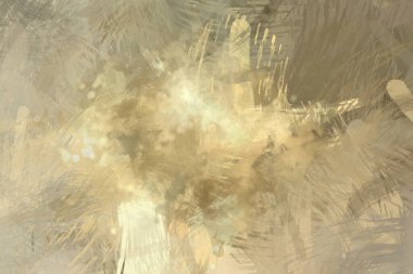 Soyut arkaplanda pürüzlü fırça darbeleri. Fırça boyası. Renkli boya darbeleri. Eşsiz duvar sanatı. Tuvaldeki modern sanat. Renkli çağdaş sanat eserleri.