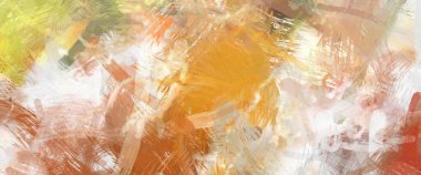 Soyut arkaplanda pürüzlü fırça darbeleri. Fırça boyası. Renkli boya darbeleri. Eşsiz duvar sanatı. Tuvaldeki modern sanat. Renkli çağdaş sanat eserleri.