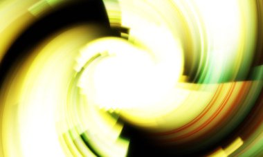 Dönen Işık gösterisi arka planı. Canlı renklerle donatılmış ruhani enerji girdabı. Renkli canlı hareket çizimi. Tanıtım geçmişi. Kutlama grafiği.