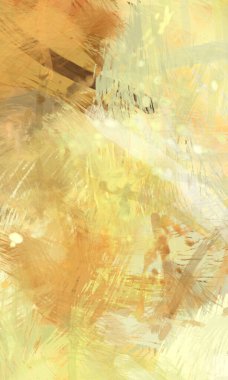 Soyut arkaplanda pürüzlü fırça darbeleri. Fırça boyası. Renkli boya darbeleri. Eşsiz duvar sanatı. Tuvaldeki modern sanat. Renkli çağdaş sanat eserleri.