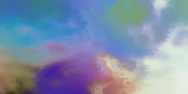 Modern fırça darbeleri. Poster, duvar sanatı, afiş, kart, kitap kapağı veya ambalaj için rahatlatıcı kompozisyonun yumuşak renkli çizimi. Pastel renklerle suluboya. 