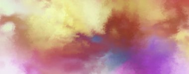 Modern fırça darbeleri. Poster, duvar sanatı, afiş, kart, kitap kapağı veya ambalaj için rahatlatıcı kompozisyonun yumuşak renkli çizimi. Pastel renklerle suluboya. 