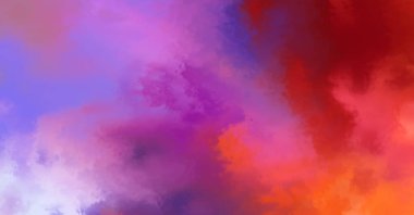 Modern fırça darbeleri. Poster, duvar sanatı, afiş, kart, kitap kapağı veya ambalaj için rahatlatıcı kompozisyonun yumuşak renkli çizimi. Pastel renklerle suluboya. 