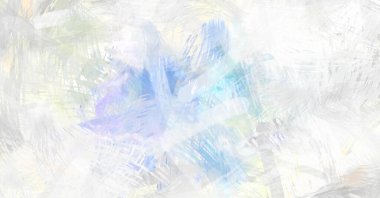 Soyut arkaplanda pürüzlü fırça darbeleri. Fırça boyası. Renkli boya darbeleri. Eşsiz duvar sanatı. Tuvaldeki modern sanat. Renkli çağdaş sanat eserleri.